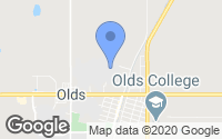Map of Olds, AB