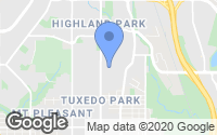 Map of Calgary, AB