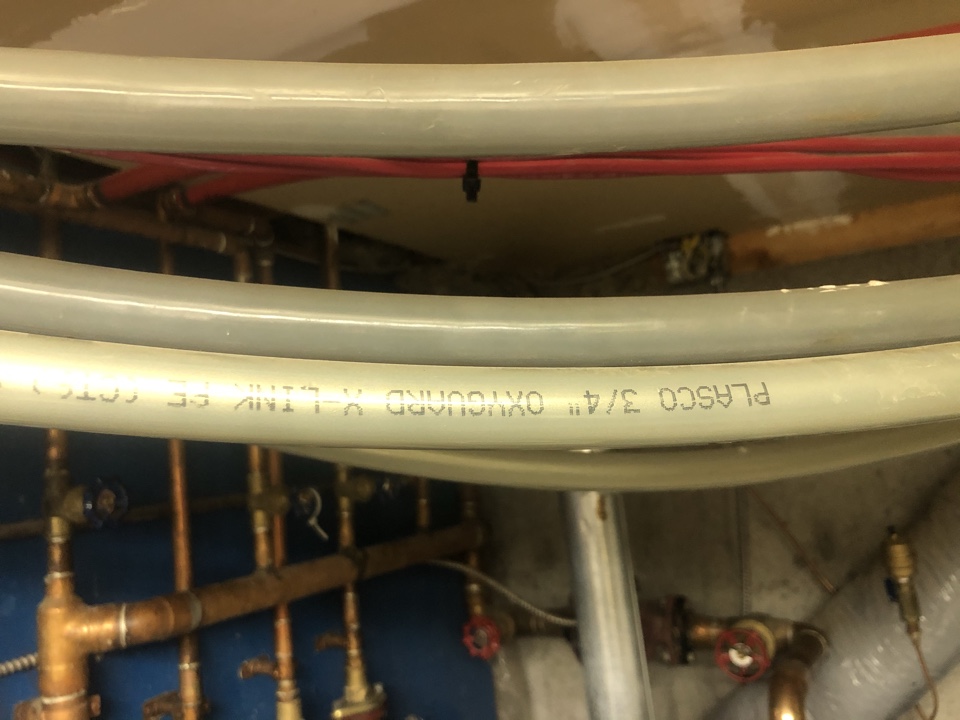 Calgary, AB - Repaired three-quarter inch lines to hot water tank. As well as two bathroom replacing PEX That was leaking.