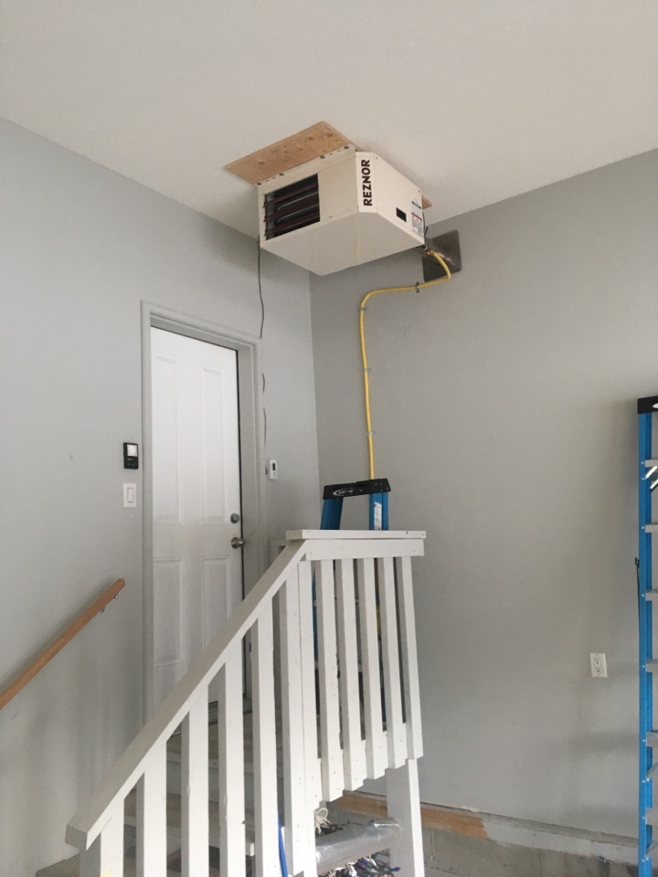 Calgary, AB - Plumber needed: unit heater install in garage